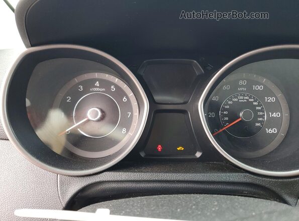 5NPDH4AE3GH760884 2016 HYUNDAI ELANTRA Серебряный Вид щитка приборов