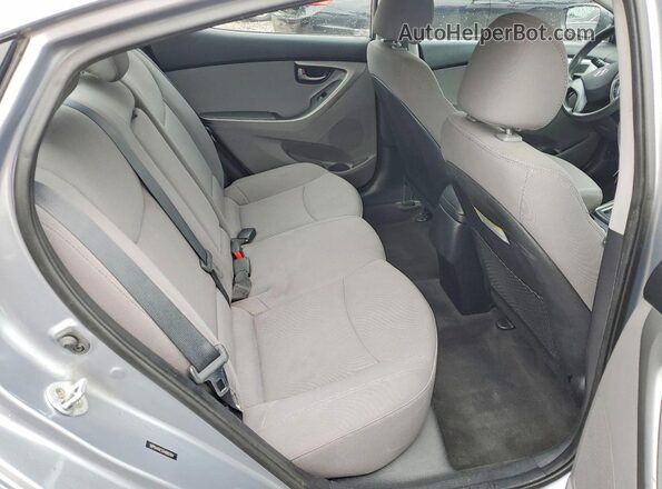 5NPDH4AE5GH689364 2016 HYUNDAI ELANTRA Серый Вид задних сидений