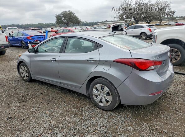 5NPDH4AE5GH689364 2016 HYUNDAI ELANTRA Серый Задняя левая четверть