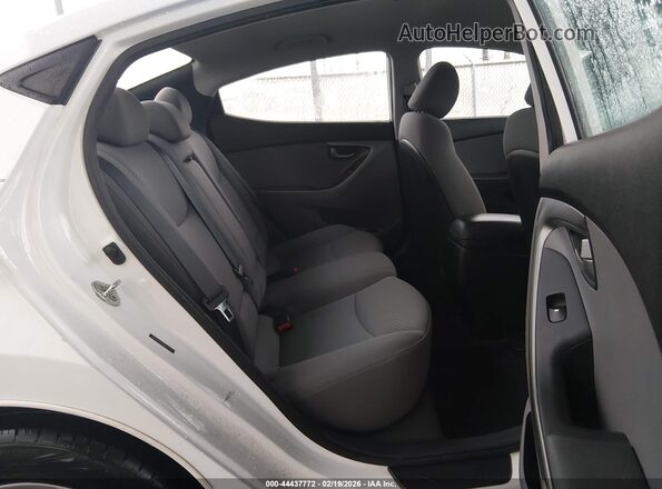 5NPDH4AE9GH732491 2016 HYUNDAI ELANTRA White Widok naklejki z numerem VIN