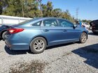 2017 Hyundai Sonata Se Синий vin: 5NPE24AF0HH541624