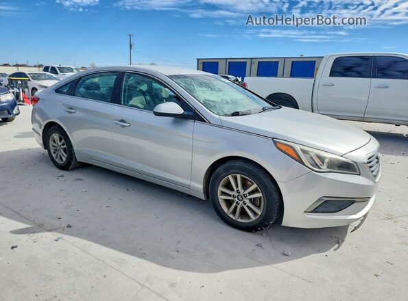 5NPE24AF2GH328561 2016 HYUNDAI SONATA Silver Przód prawy