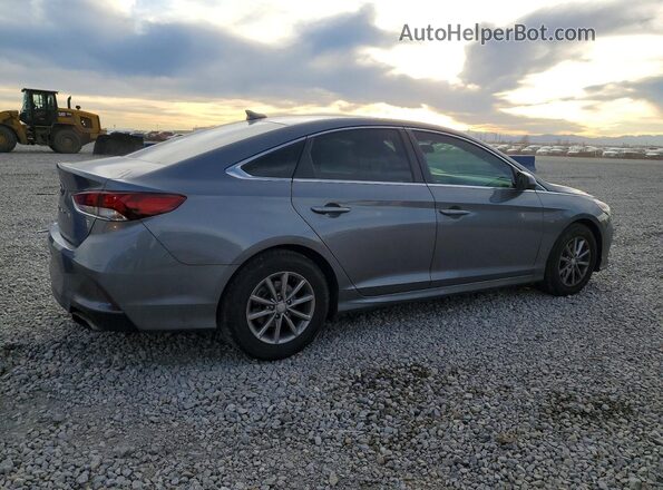 5NPE24AF2JH644792 2018 HYUNDAI SONATA Серый Задняя правая четверть