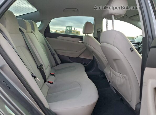 5NPE24AF2JH644792 2018 HYUNDAI SONATA Серый Вид задних сидений