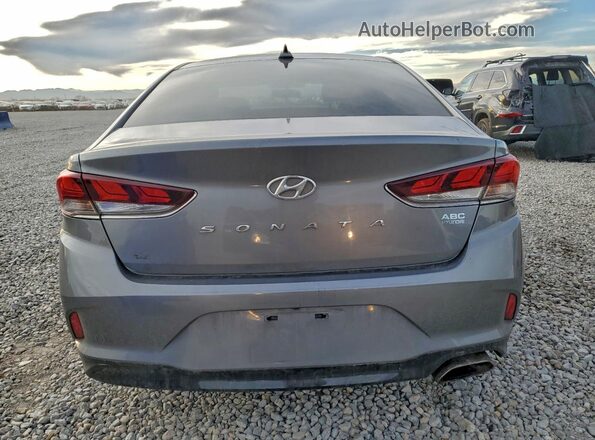 5NPE24AF2JH644792 2018 HYUNDAI SONATA Серый Вид сзади
