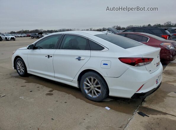 5NPE24AF2KH763962 2019 HYUNDAI SONATA Белый Задняя левая четверть
