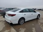 2019 Hyundai Sonata Se Белый vin: 5NPE24AF2KH763962 Damage: Rear Bumper, Heavy Scratch, > 12 Inches