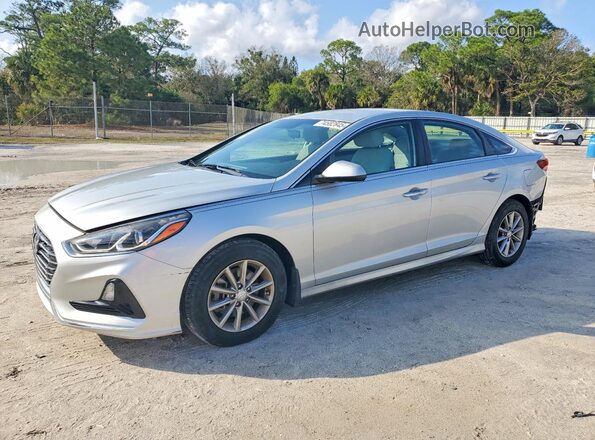 5NPE24AF2KH803151 2019 HYUNDAI SONATA Silver Przód lewy