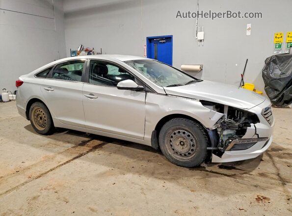 5NPE24AF3GH321649 2016 HYUNDAI SONATA Silver Front right