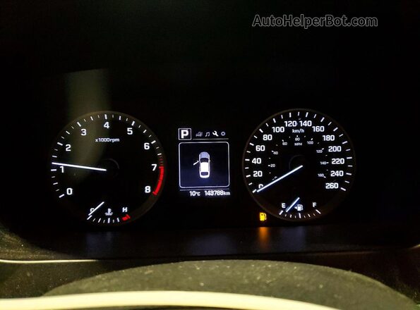 5NPE24AF3GH321649 2016 HYUNDAI SONATA Silver Instrument cluster view