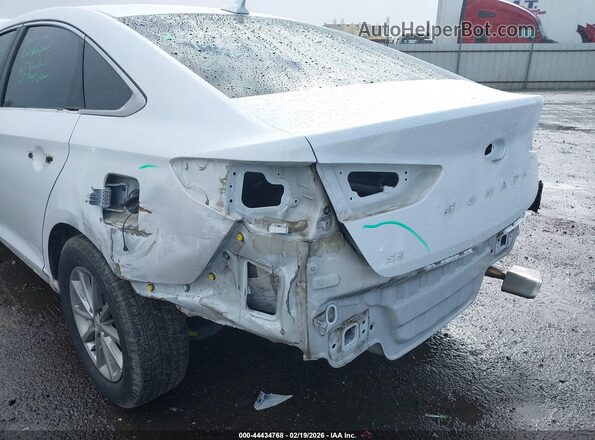 5NPE24AF3KH792225 2019 HYUNDAI SONATA Белый Вид спереди
