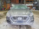 2019 Hyundai Sonata Se Серый vin: 5NPE24AF4KH806925