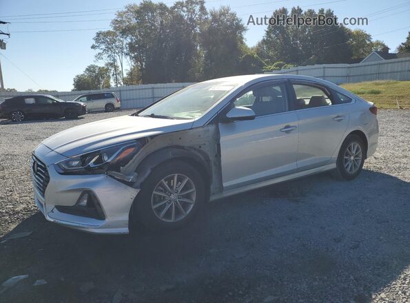 5NPE24AF5KH761624 2019 HYUNDAI SONATA Silver Przód lewy