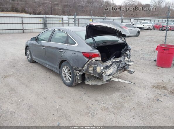 5NPE24AF5KH793294 2019 HYUNDAI SONATA Серый Задняя левая четверть