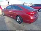 2016 Hyundai Sonata Se Red vin: 5NPE24AF6GH337313