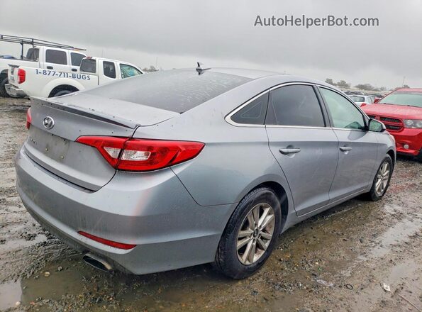 5NPE24AF6HH506103 2017 HYUNDAI SONATA Gray Trasero derecho