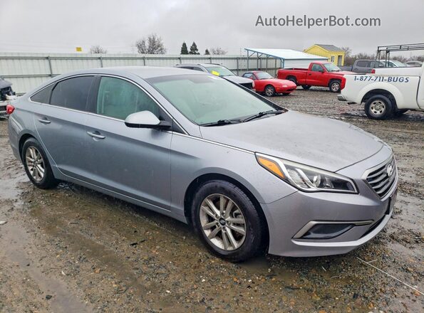 5NPE24AF6HH506103 2017 HYUNDAI SONATA Gray Delantero derecho