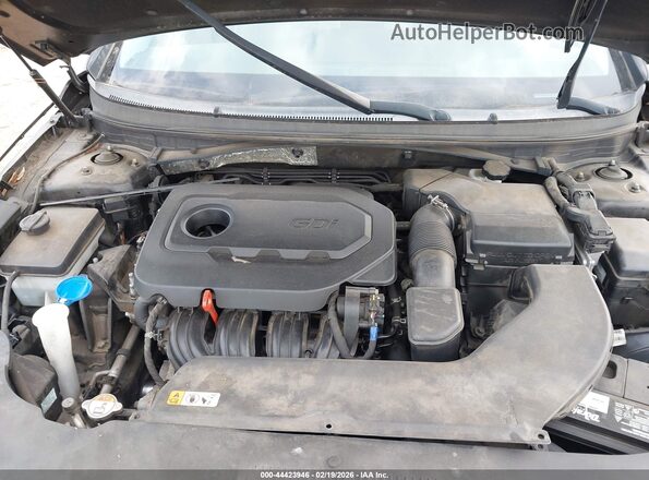 5NPE24AF6HH541238 2017 HYUNDAI SONATA Черный Вид сзади