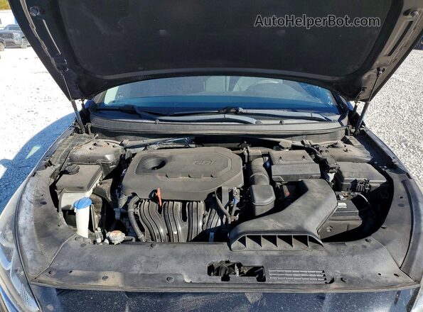 5NPE24AF6KH760904 2019 HYUNDAI SONATA Black Vista interior trasera
