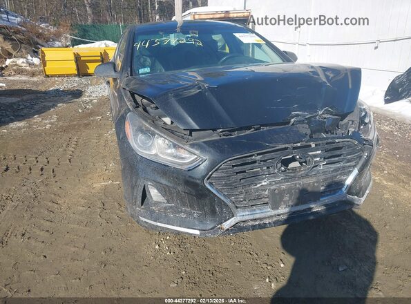 5NPE24AF6KH797855 2019 HYUNDAI SONATA Черный Передняя правая четверть