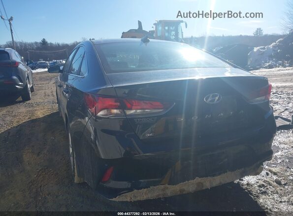 5NPE24AF6KH797855 2019 HYUNDAI SONATA Черный Задняя левая четверть