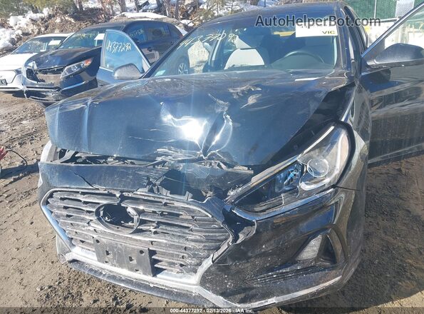 5NPE24AF6KH797855 2019 HYUNDAI SONATA Черный Вид спереди