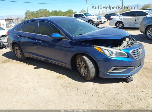 5NPE24AF7HH498190 2017 HYUNDAI SONATA White Przód prawy