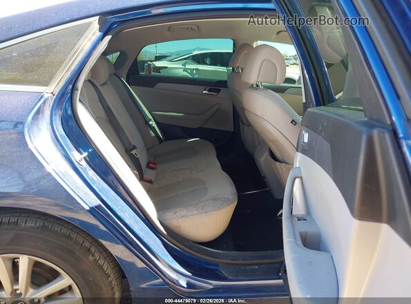 5NPE24AF7HH498190 2017 HYUNDAI SONATA White Widok naklejki z numerem VIN