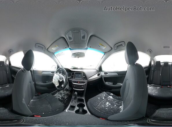 5NPE24AF7KH804697 2019 HYUNDAI SONATA White ძრავის განყოფილების ხედი
