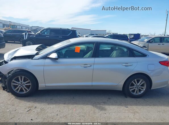 5NPE24AF8GH295520 2016 HYUNDAI SONATA Серебряный Панорамный вид салона 360°