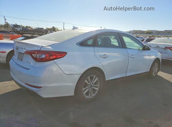 5NPE24AF8GH334980 2016 HYUNDAI SONATA White Rear right
