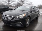 2016 Hyundai Sonata Se Black vin: 5NPE24AF9GH314897