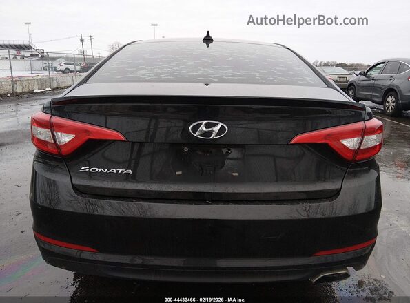 5NPE24AF9GH314897 2016 HYUNDAI SONATA Black 