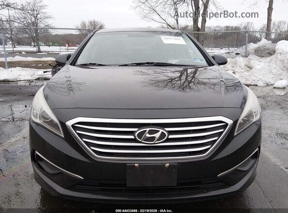 5NPE24AF9GH314897 2016 HYUNDAI SONATA Black Instrument cluster view