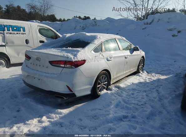 5NPE24AFXJH684389 2018 HYUNDAI SONATA Белый Задняя правая четверть