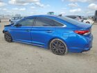 2019 Hyundai Sonata Limited Blue vin: 5NPE34AB8KH742849