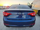2017 Hyundai Sonata Sport Синий vin: 5NPE34AF0HH576547