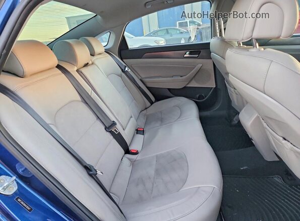 5NPE34AF0HH576547 2017 HYUNDAI SONATA Синий Вид задних сидений