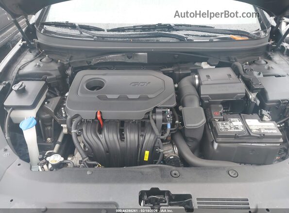 5NPE34AF0JH680154 2018 HYUNDAI SONATA Черный Вид сзади