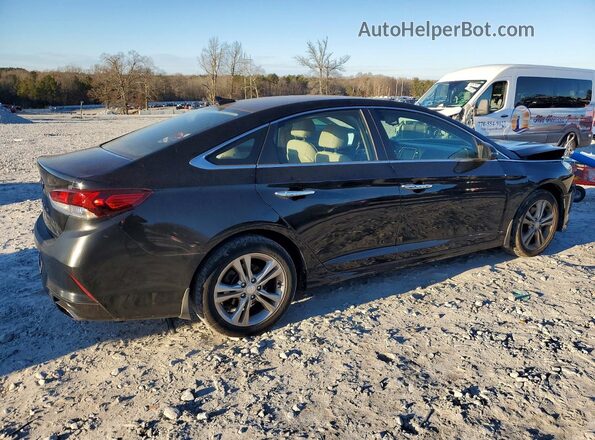 5NPE34AF0KH729032 2019 HYUNDAI SONATA Black Rear right
