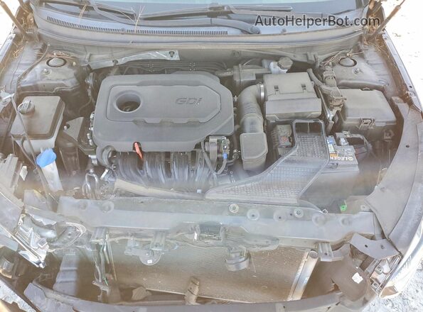 5NPE34AF0KH729032 2019 HYUNDAI SONATA Black Rear interior view