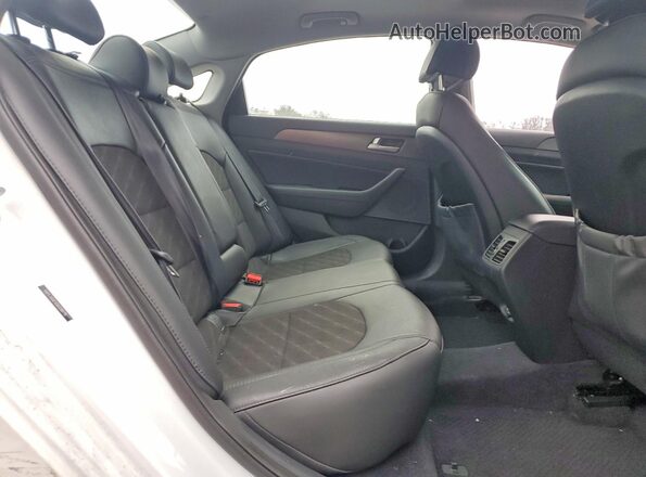 5NPE34AF1GH339175 2016 HYUNDAI SONATA White Widok tylnych siedzeń