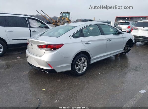 5NPE34AF2JH632106 2018 HYUNDAI SONATA Silver Задня права чверть