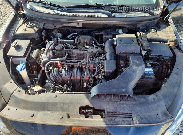 5NPE34AF2KH770648 2019 HYUNDAI SONATA Black Widok wnętrza z tyłu