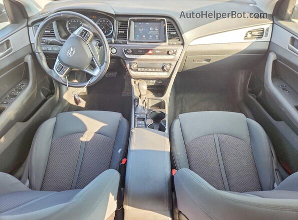 5NPE34AF2KH770648 2019 HYUNDAI SONATA Black Widok deski rozdzielczej