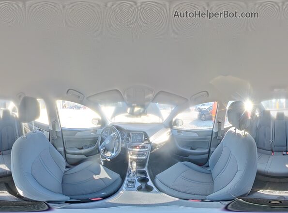 5NPE34AF2KH770648 2019 HYUNDAI SONATA Black Widok naklejki z numerem VIN