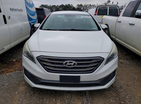 5NPE34AF4HH524273 2017 HYUNDAI SONATA White Вид спереду