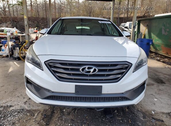 5NPE34AF4HH524273 2017 HYUNDAI SONATA White Вид наклейки з VIN-кодом