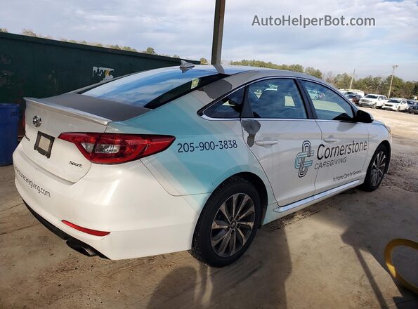 5NPE34AF4HH524273 2017 HYUNDAI SONATA White 