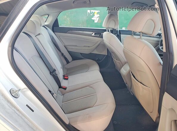 5NPE34AF4HH524273 2017 HYUNDAI SONATA White Вид задніх сидінь
